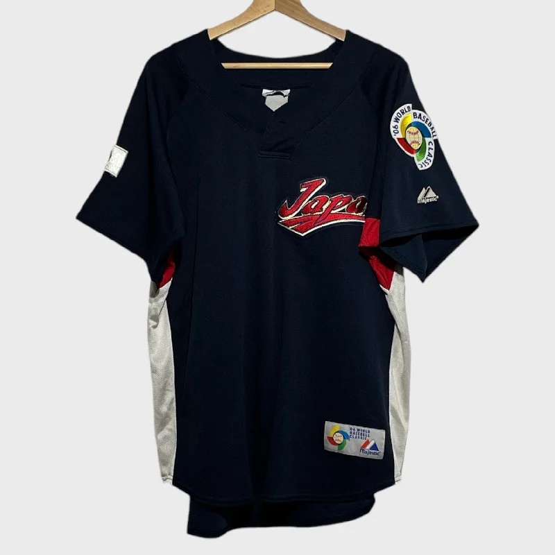 Vintage Ichiro Japan 2006 World Baseball Classic Jersey L Laid