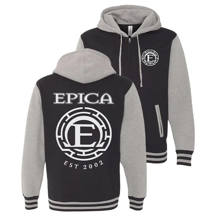 Epica "VARSITY HOODIE" Zip Hoodie Laid