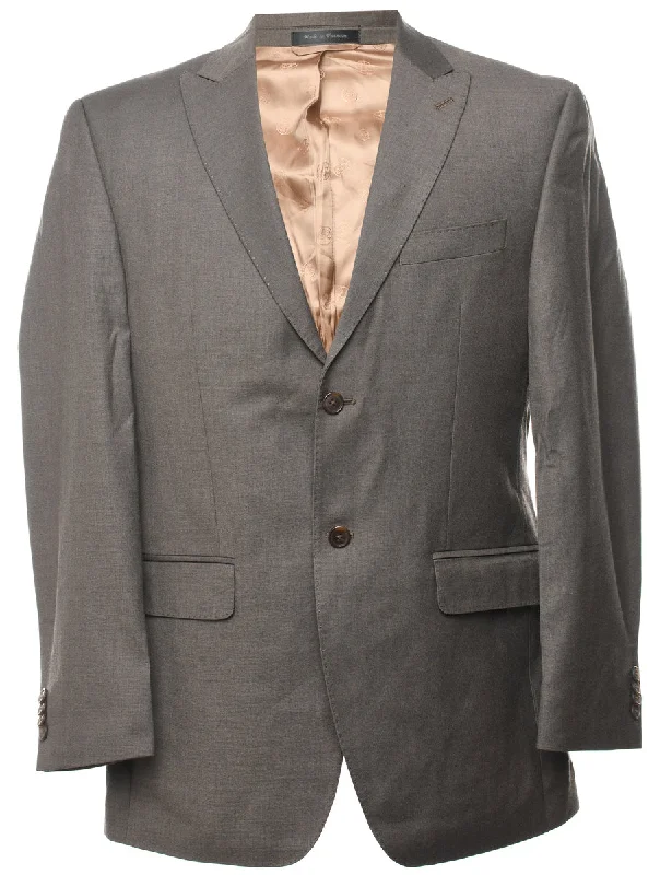 Grey Classic Blazer - L Classic Men's Pin