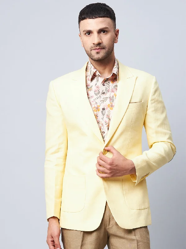 Daffodils Linen Blazer Organic