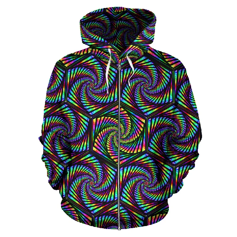 Vorhex Zip-Up Hoodie Sporty Men's Tennis