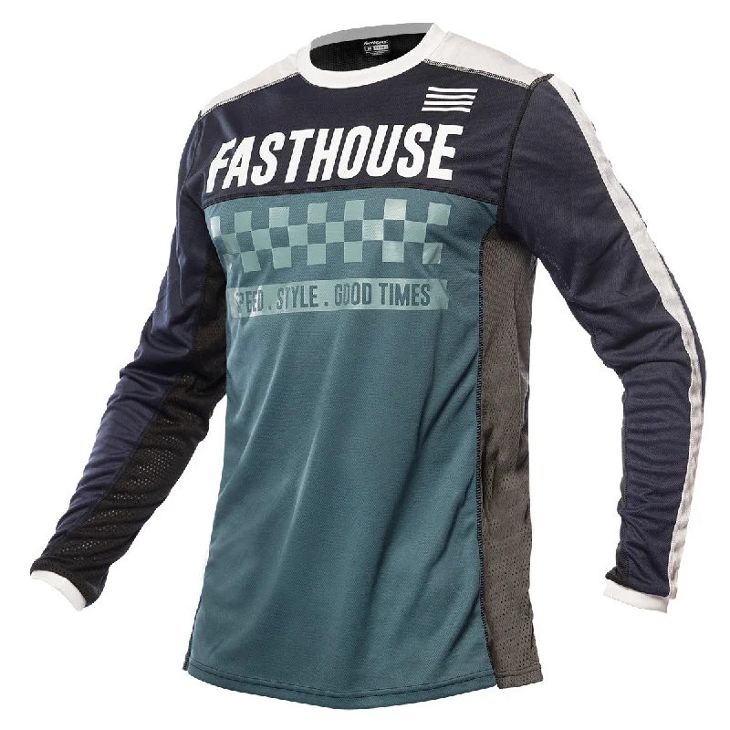 Grindhouse Torino Jersey - Blue/Black Monochromatic All