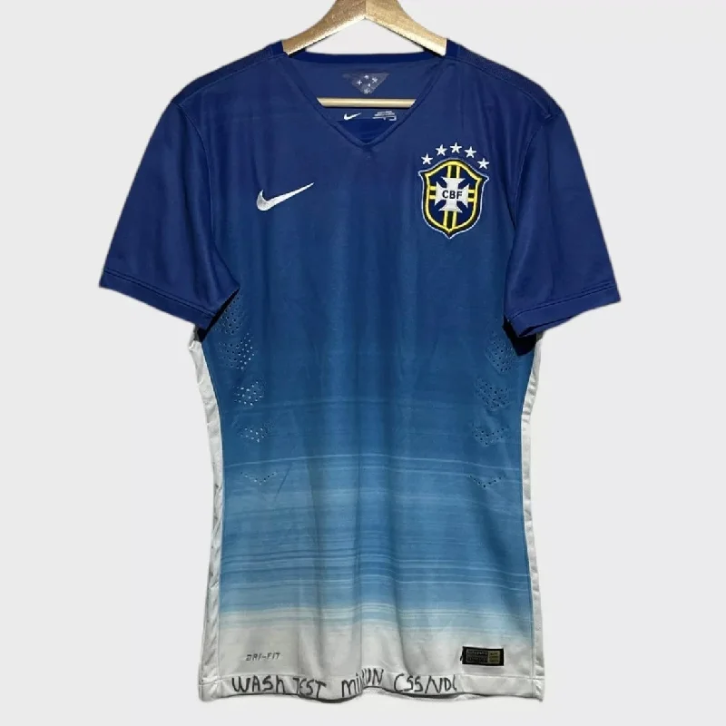 Brazil 2015 Unreleased Pro Cut Sample Soccer Jersey M Luxurious Men's High