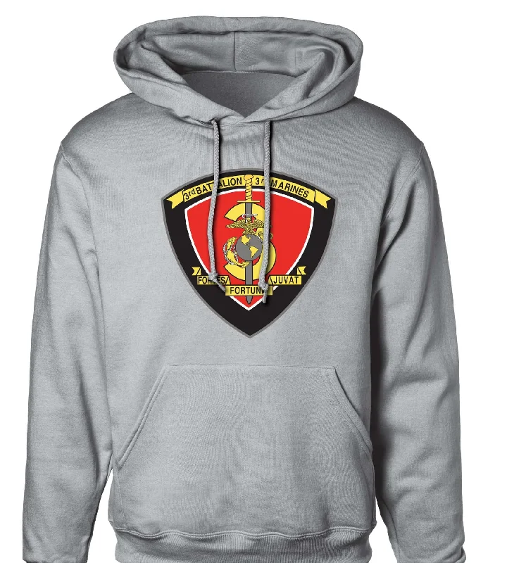 3rd Battalion 3rd Marines Hoodie Traditional Men's Country