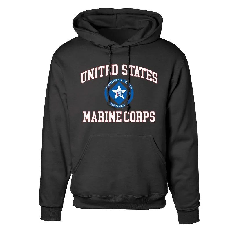 3rd Battalion 6th Marines USMC Hoodie Relaxed Men's Australian 