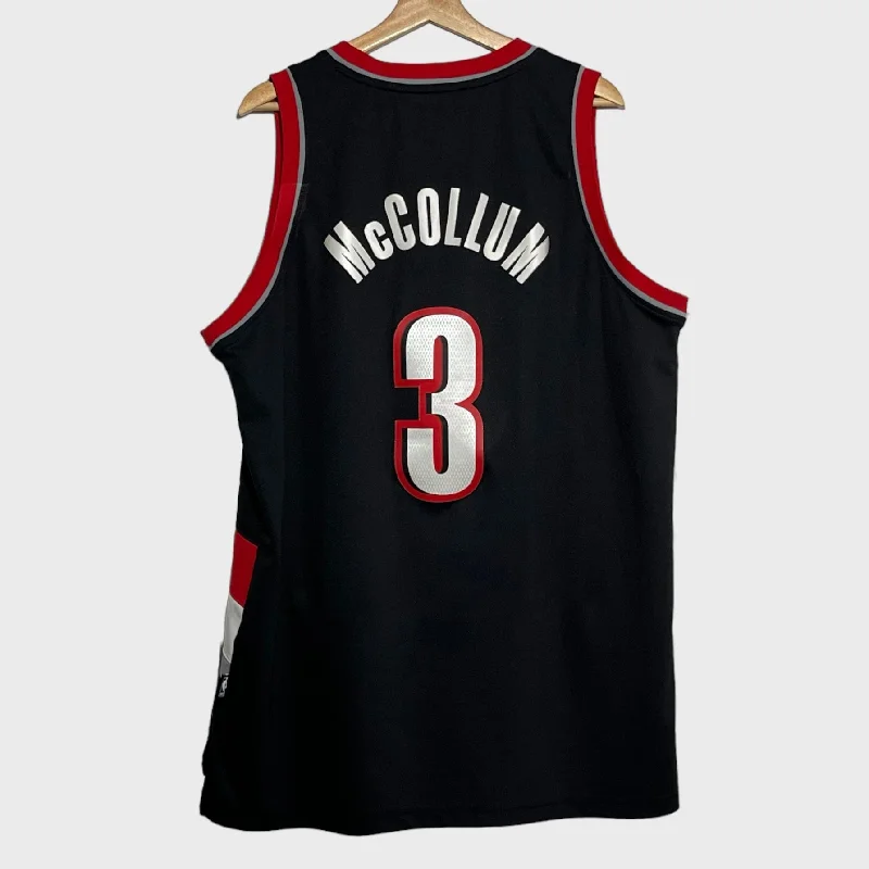 CJ McCollum Portland Trail Blazers Jersey XL Earthy Men's Sustainable 