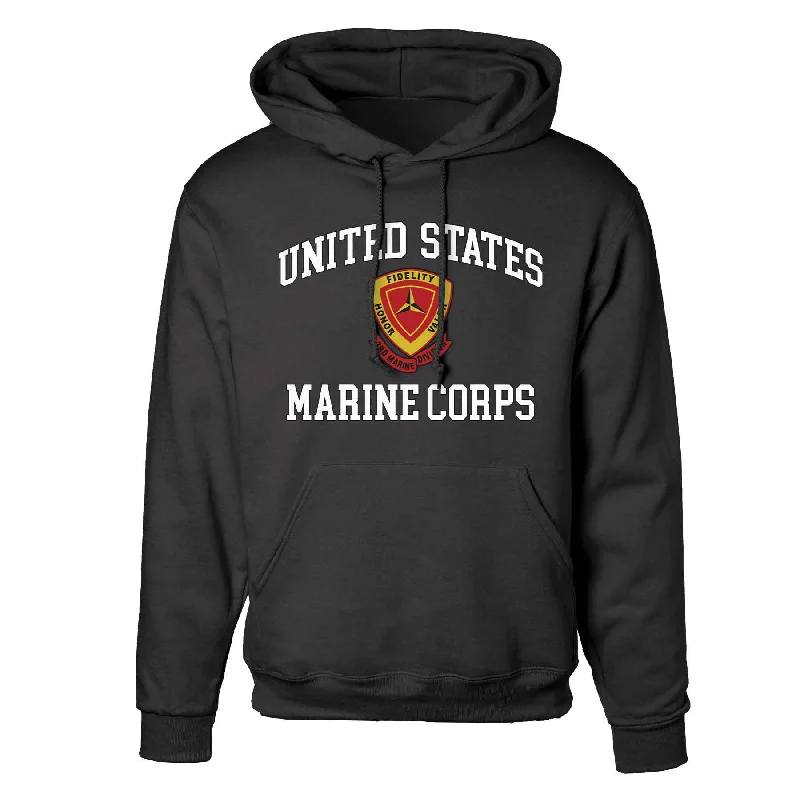 3rd Marine Division USMC Hoodie Street