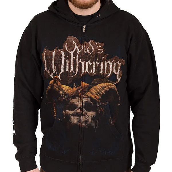 Ovid's Withering "Scryers of the Ibis LP Cover" Zip Hoodie Athletic Men's Compression