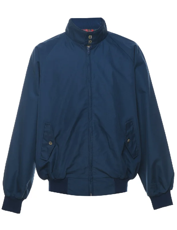 Navy Zip-Front Jacket  - XL Youthful Men's Anime