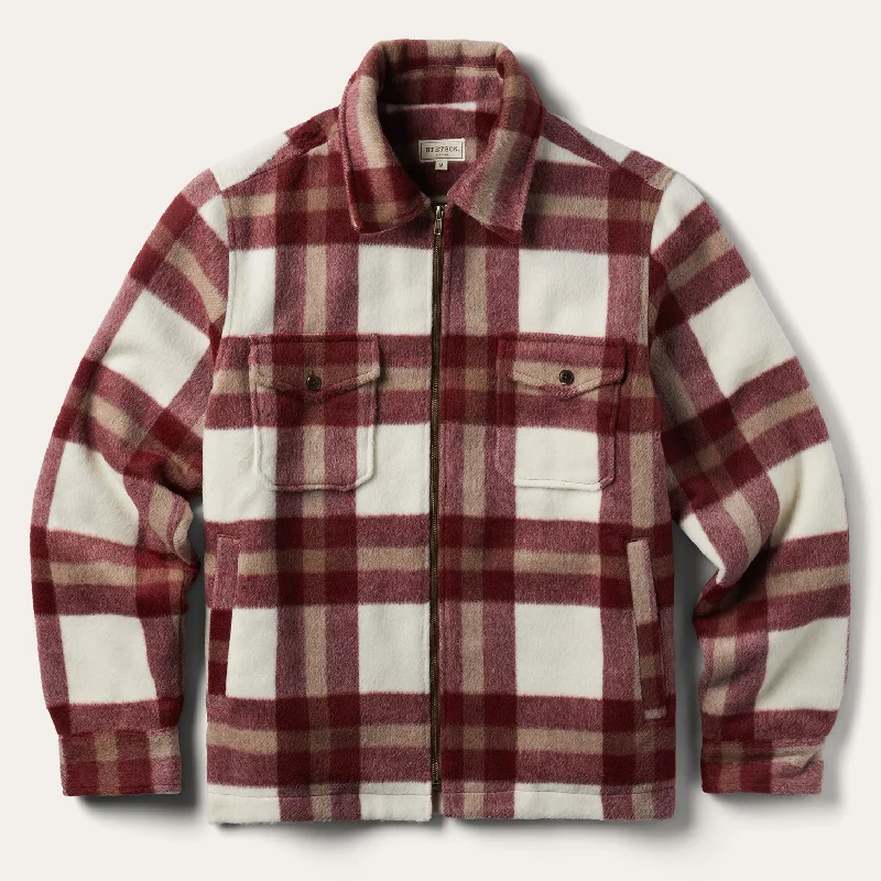 Plaid Lined Jac-Shirt Bold Men's Statement