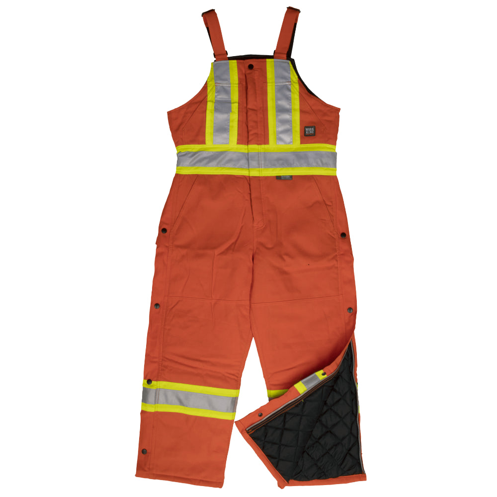 Tough Duck® Hi Vis Insulated Safety Overall - X-Back - S757 Youthful Men's Anime