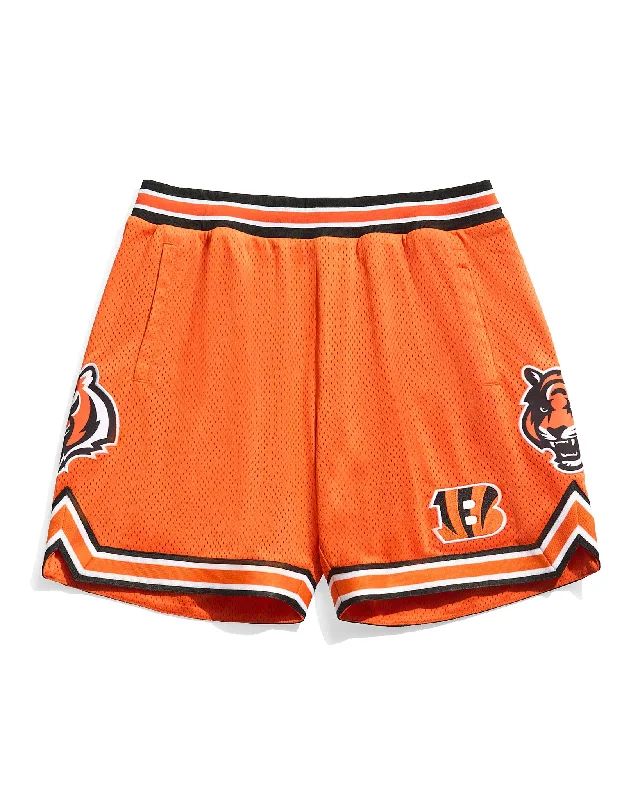 Cincinnati Bengals Court Shorts Laid