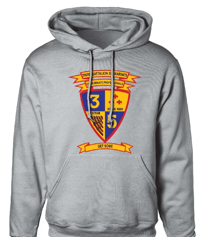 3rd Battalion 5th Marines Hoodie Relaxed Men's Beach