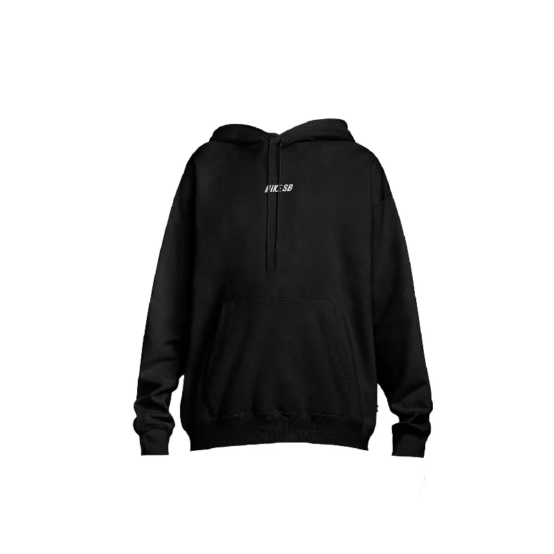 Nike SB Fleece Pullover Skate Hoodie Black Business