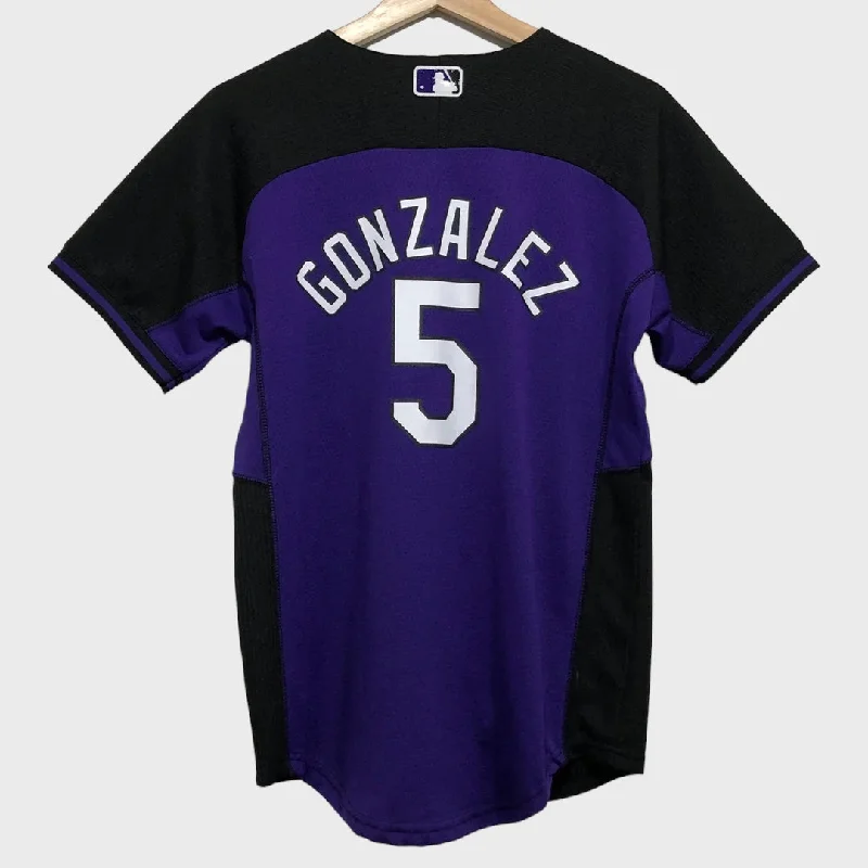 Carlos Gonzalez Colorado Rockies Jersey Youth L Confident Men's Power