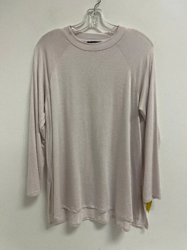 Top Long Sleeve By Eileen Fisher In Pink, Size: S Vacation