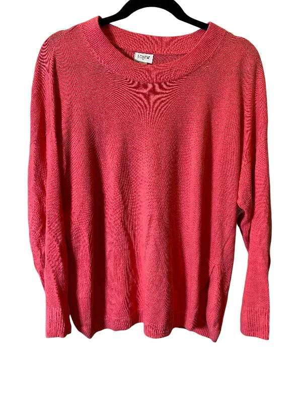 Top Long Sleeve By J. Crew In Pink, Size: M Trendy Men's Bucket