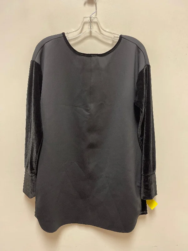 Tunic Long Sleeve By Lysse In Black, Size: M Unique Men's Patch