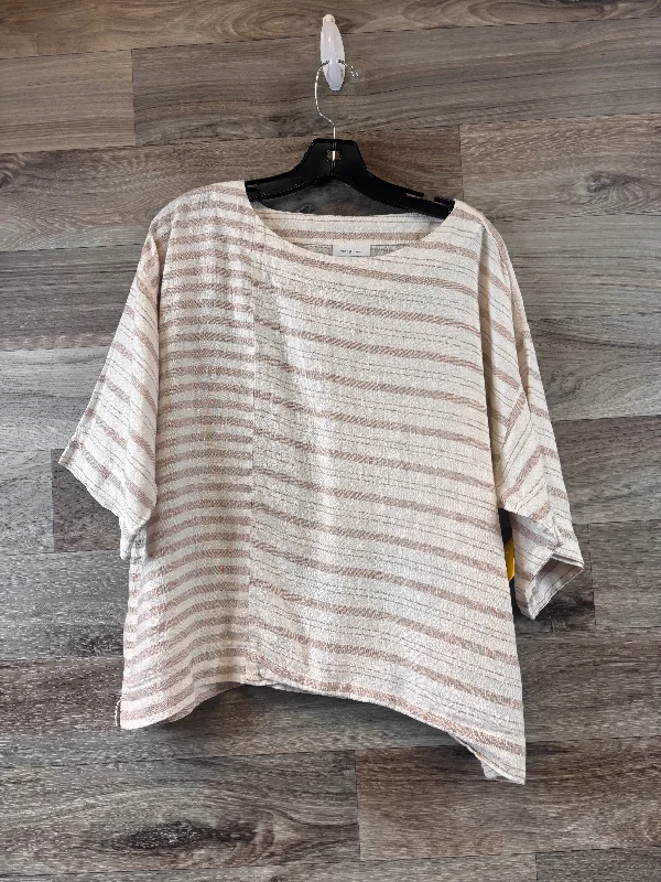 Top 3/4 Sleeve By Pure Jill In Tan, Size: Xs Cool Men's Skate