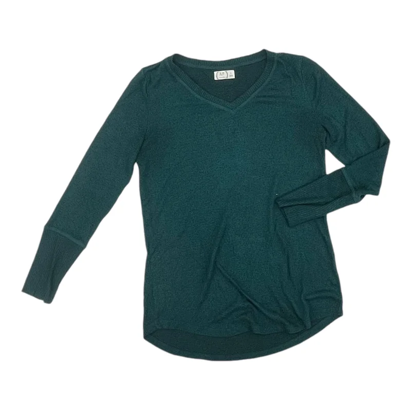 Top Ls By Maurices In Green, Size:S Cclassic Men's Tweed