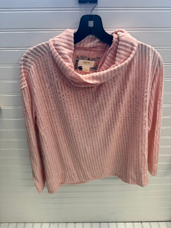 Top Long Sleeve By Maeve In Pink, Size: Xs Lumberjack