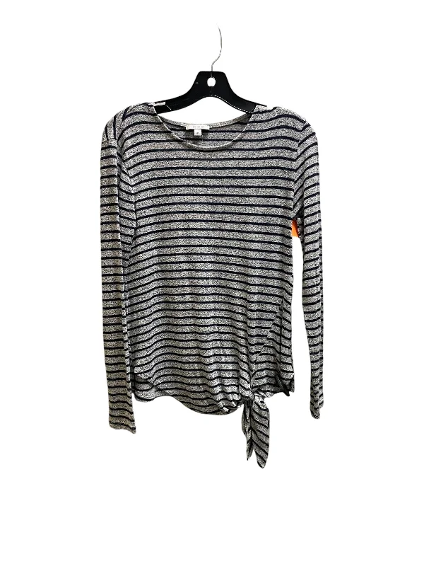 Top Long Sleeve By Stella And Dot In Striped Pattern, Size: Xs Bohemian Men's Free